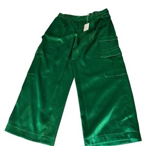Tokyo Green City Polyester Pants